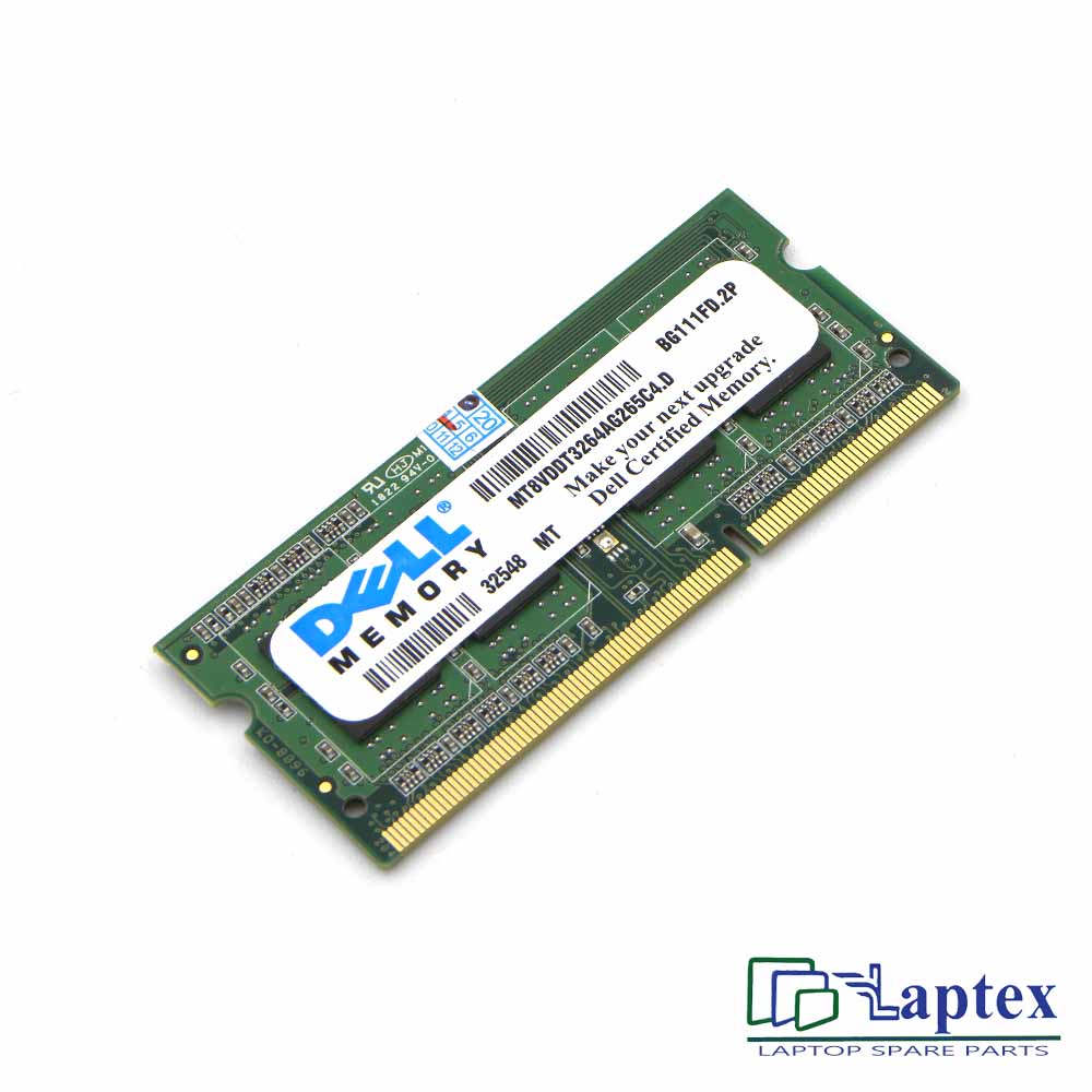 Laptop RAM 4gb 2rx8 Pc3l-12800s-11-12-f3